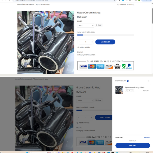 Krapenkoop checkout preview